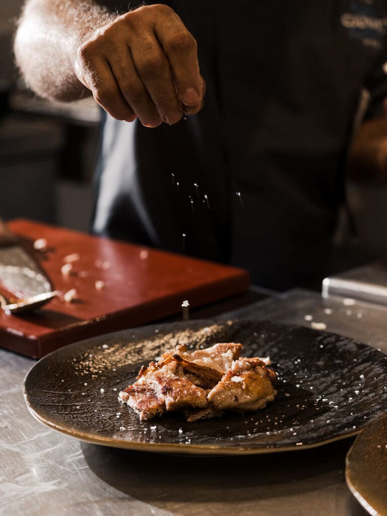 Preparación de platillos