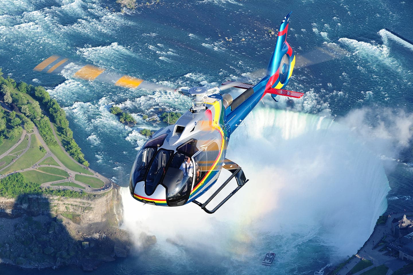 cataratas del niágara helicóptero
