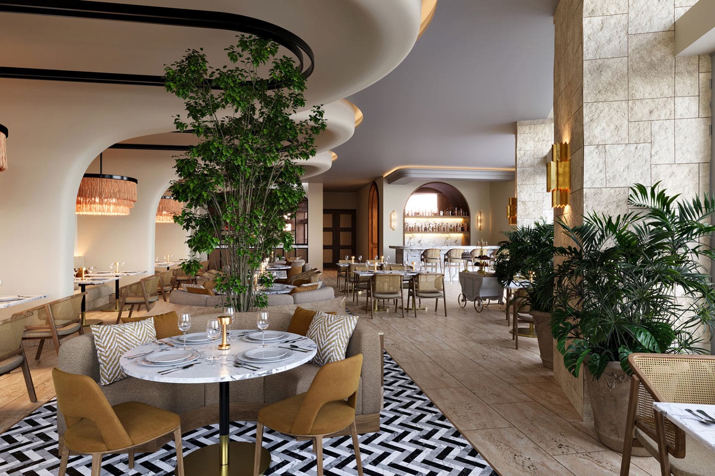 Restaurante de lujo en Cancún