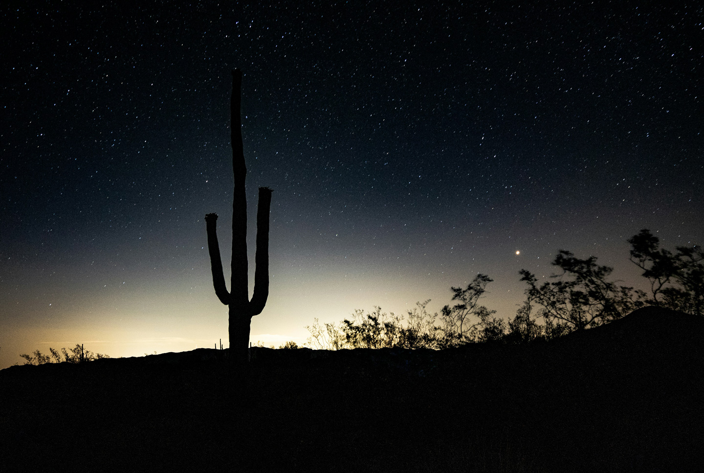 Cielos oscuros en Phoenix, Arizona