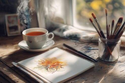De la taza al lienzo: La influencia del té en el arte