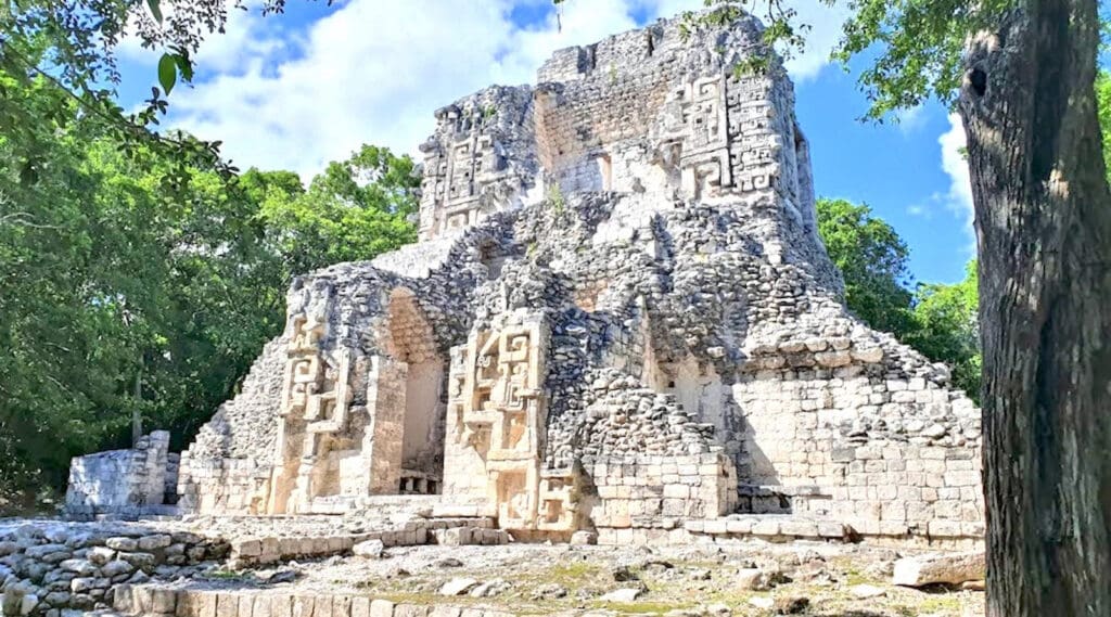 Balamkú, una de las zonas arqueológicas de Campeche