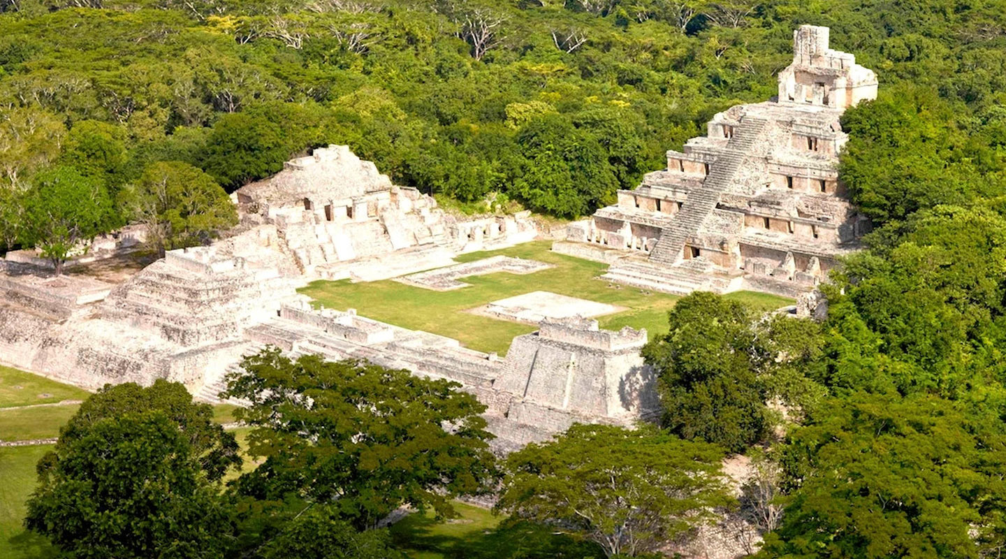 Edzná, una de las zonas arqueológicas de Campeche