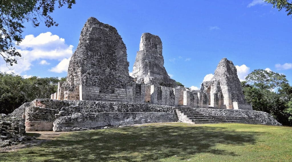 Xpujil, una de las zonas arqueológicas de Campeche