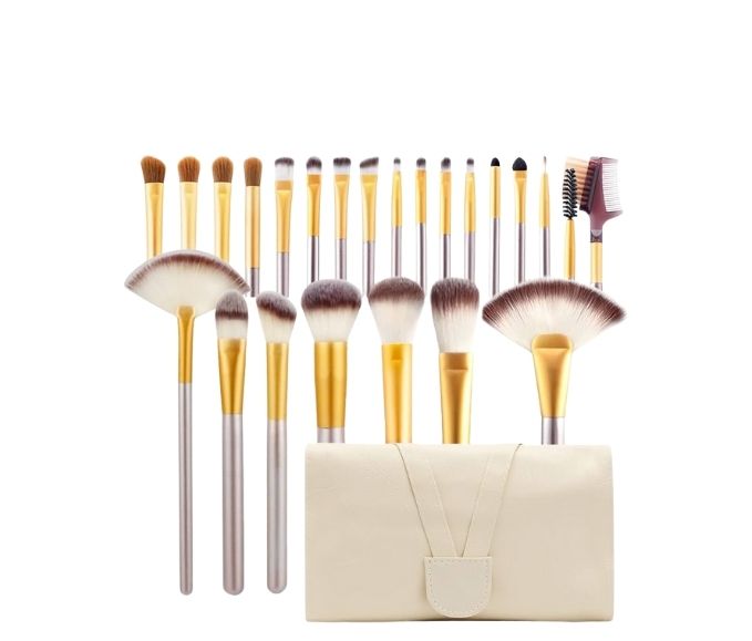 Brochas de maquillaje profesional 24 piezas