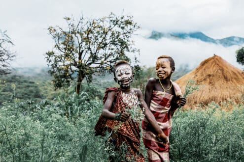 Etiopía: imágenes de un colorido y vivo mosaico humano