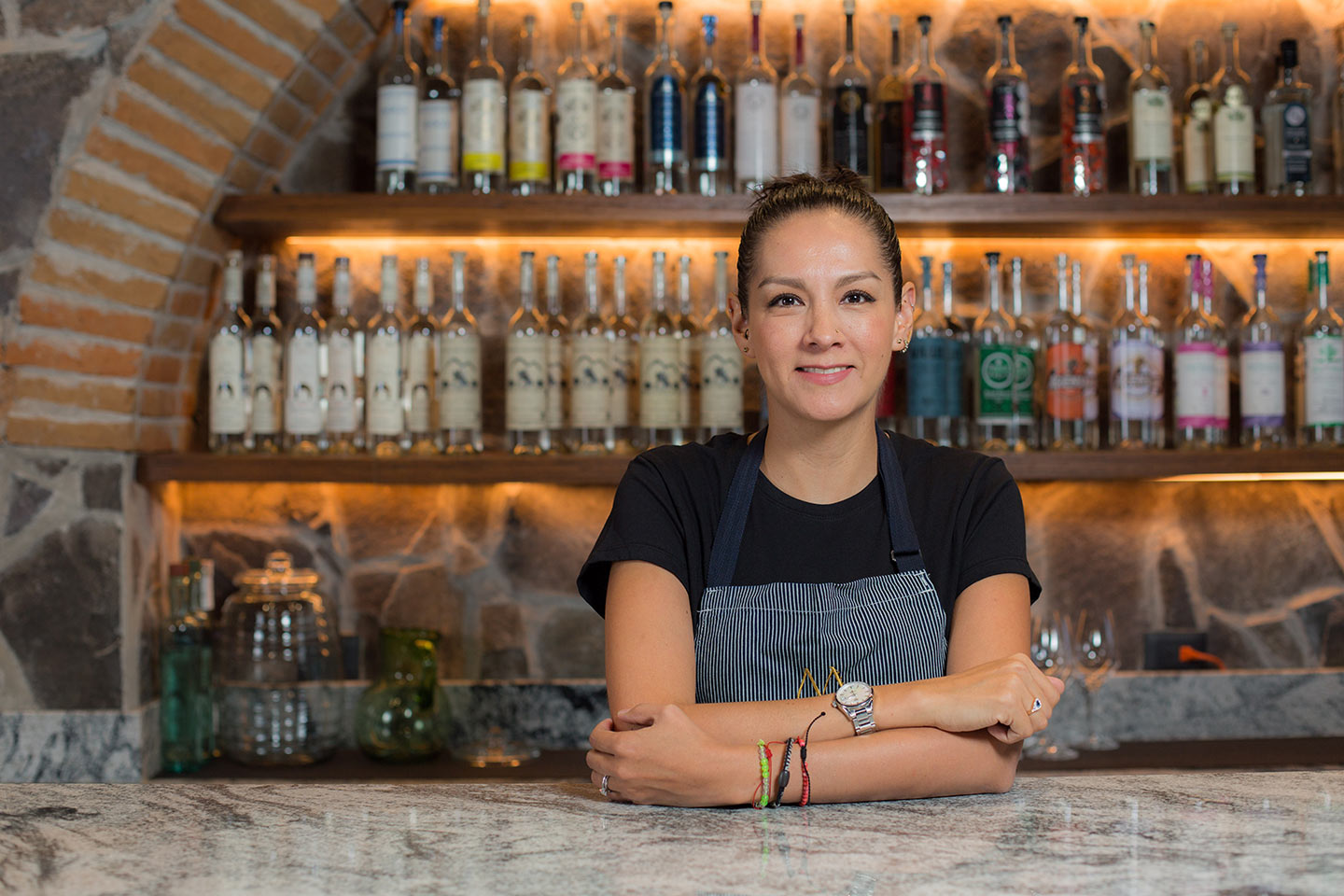 Chef Liz Galicia de Salón Mezcalli