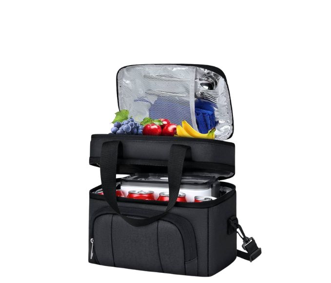 Lonchera térmica Oxford unisex con gran capacidad