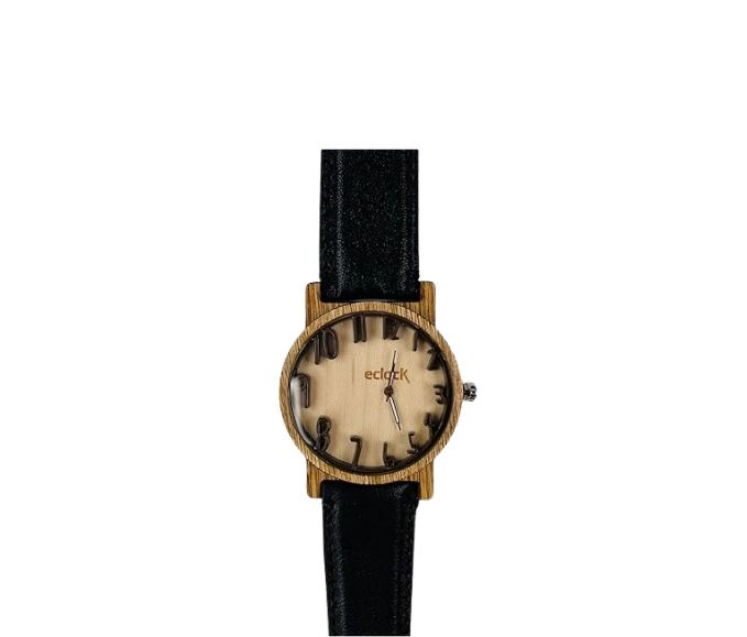 Reloj de madera personalizado para caballero