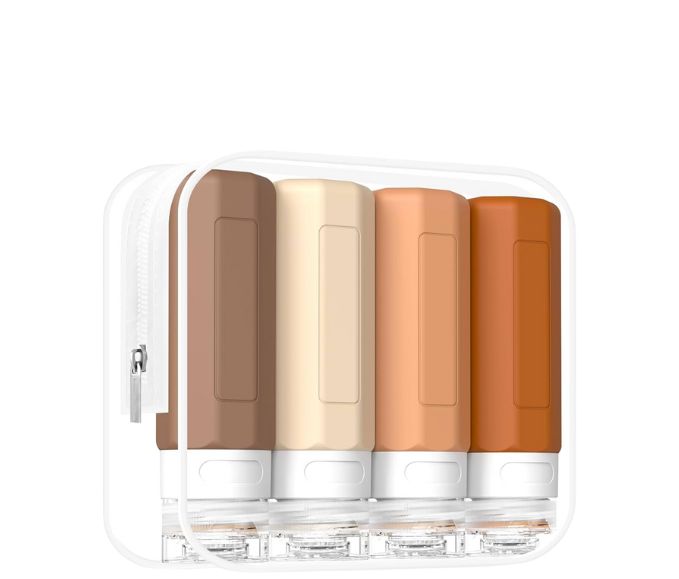 Set de botellas TSA aprobadas