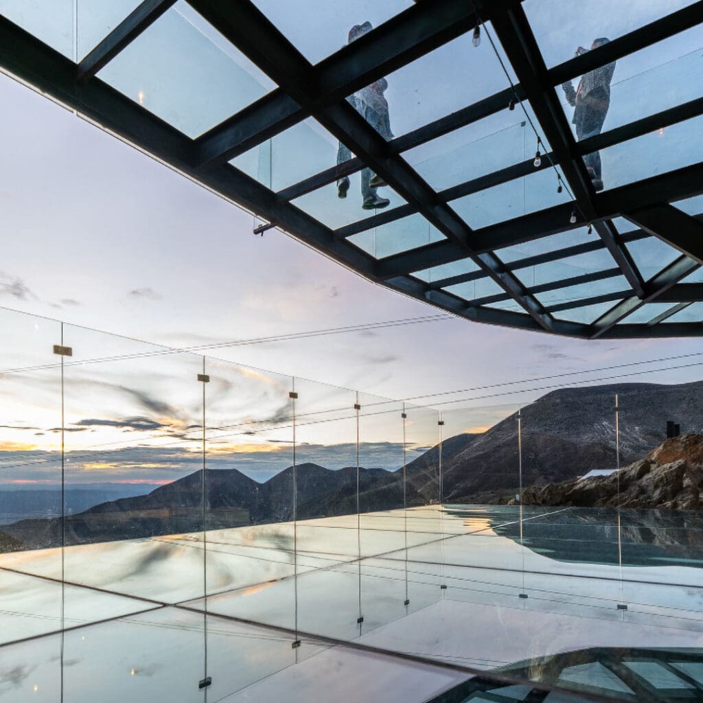 Miradores de cristal en México: El Templo, San Luis Potosí