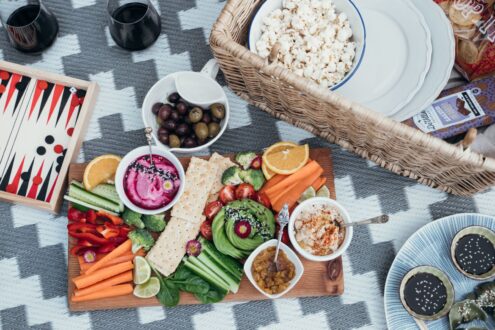 Kit de picnic gourmet para dos: estilo, sabor y practicidad