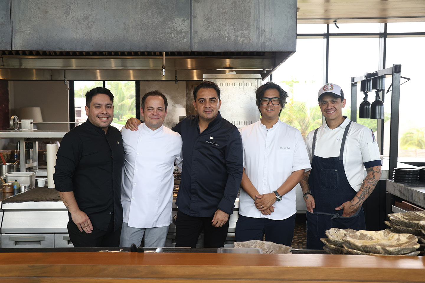 Chefs participantes en Epicurean Escape 2025