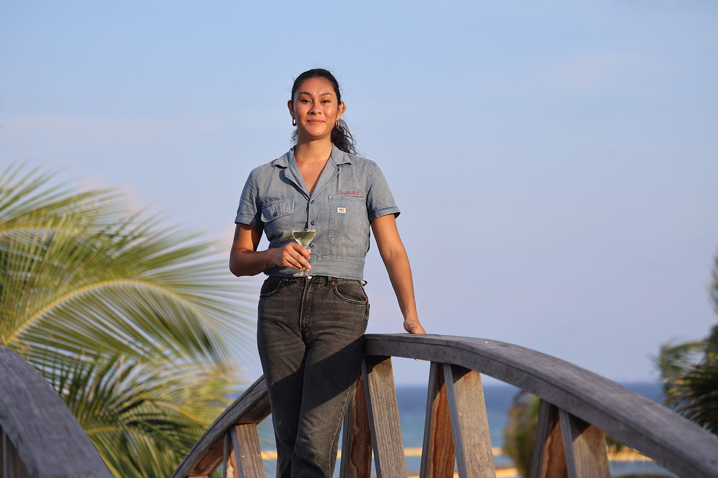 Victoria García, bartender en Epicurean Escape 2025