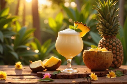 Piña colada y otros cocteles con ron para disfrutar del calor