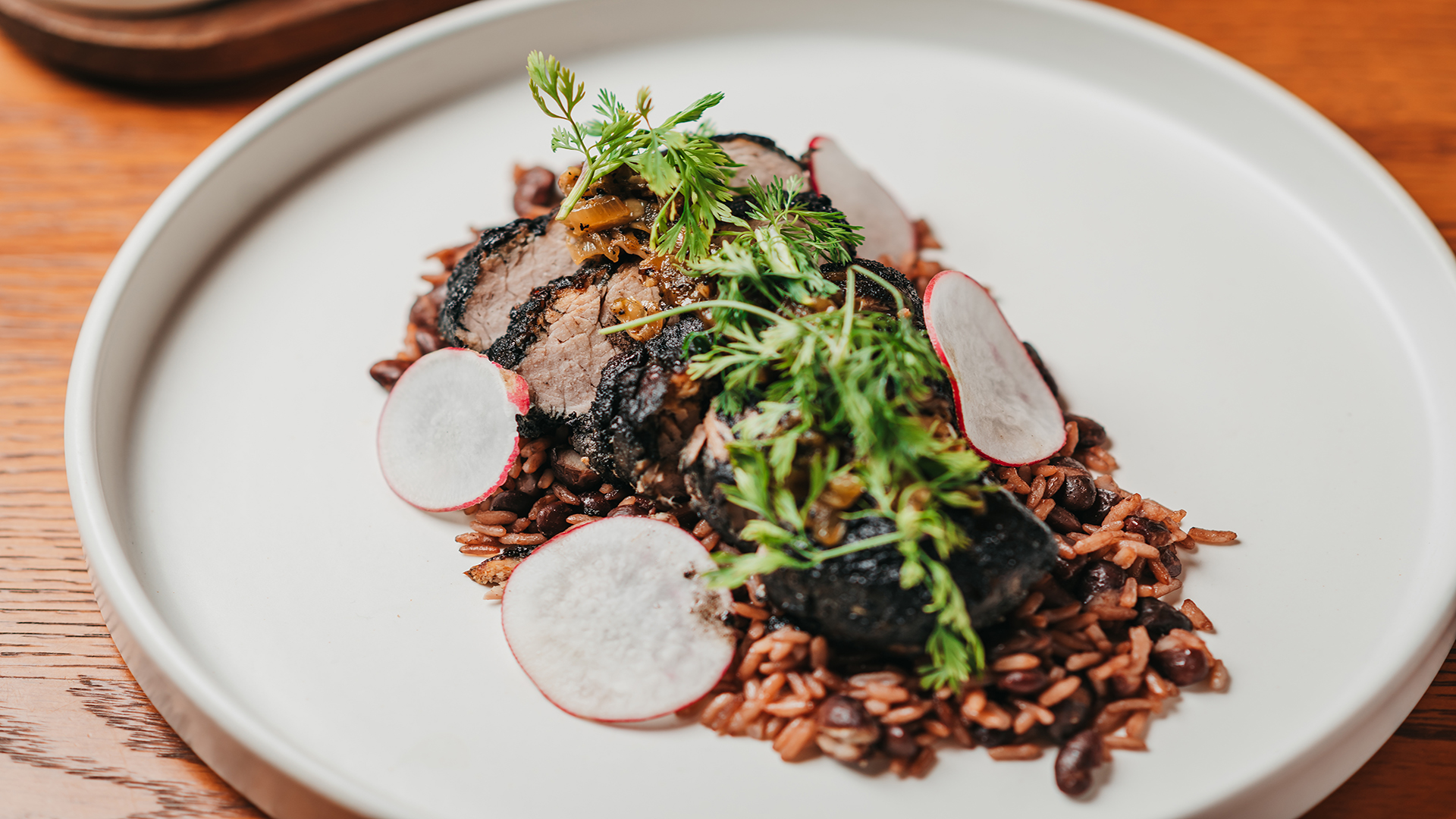 Comida yucateca en Hacienda Teya