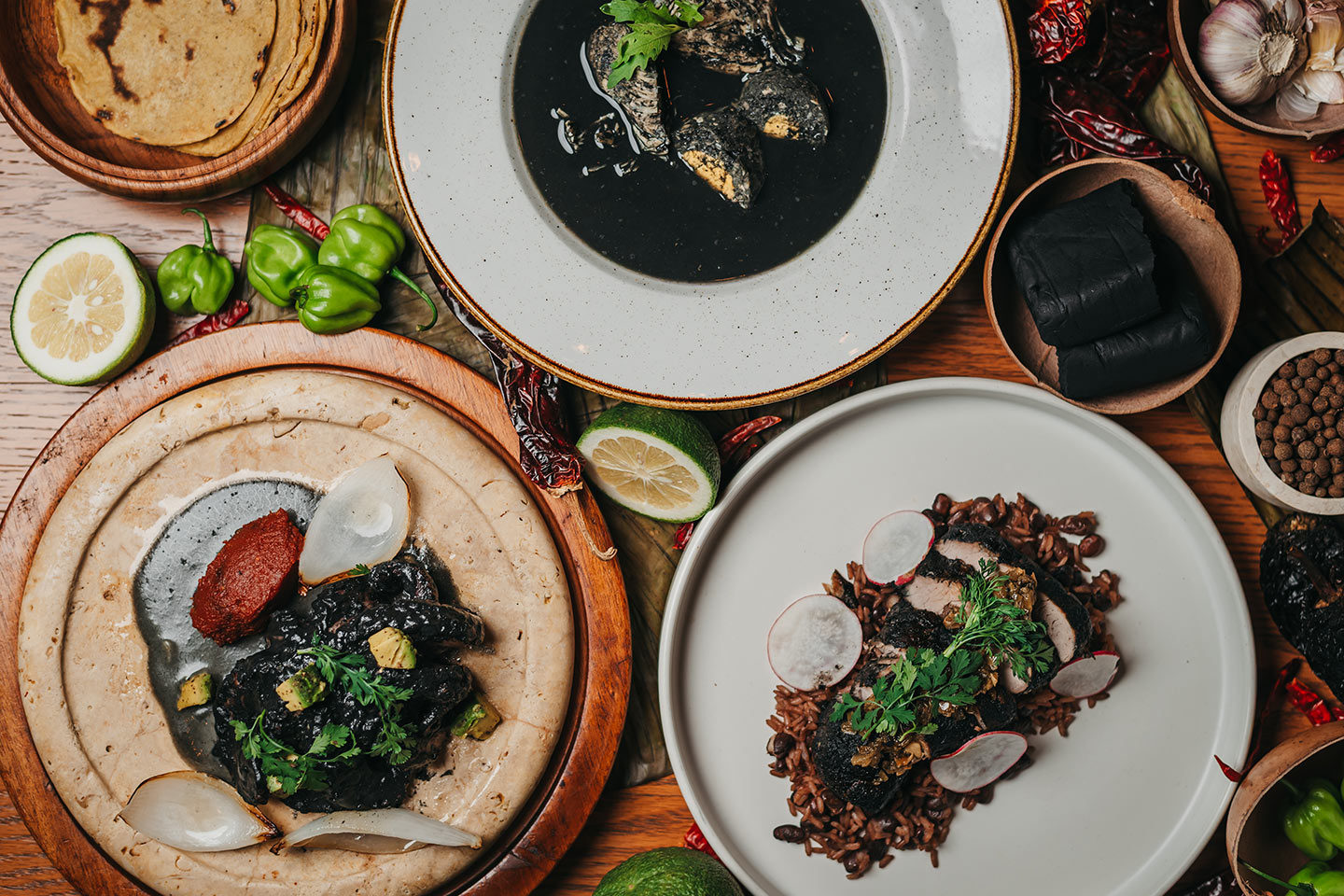 Comida en Hacienda Teya