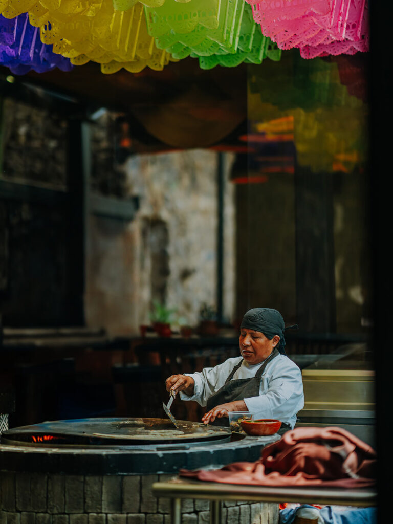 Cocina tradicional indígena en Mesa de Origen