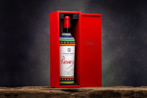 Monte Xanic plasma en su Gran Ricardo un lienzo wixárika