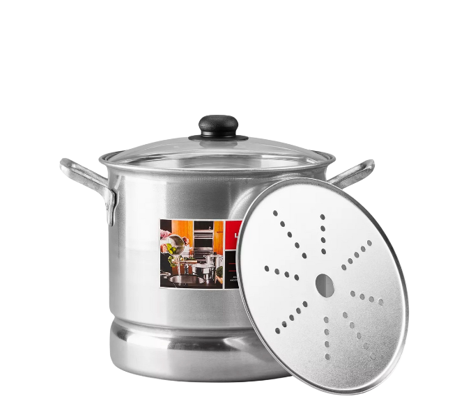 Olla alta de acero inoxidable (tipo pozolera)