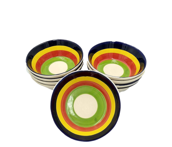 Platos hondos de cerámica o porcelana