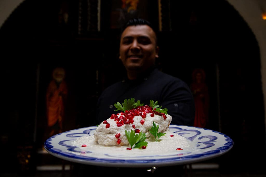 Chile en nogada de Puebla