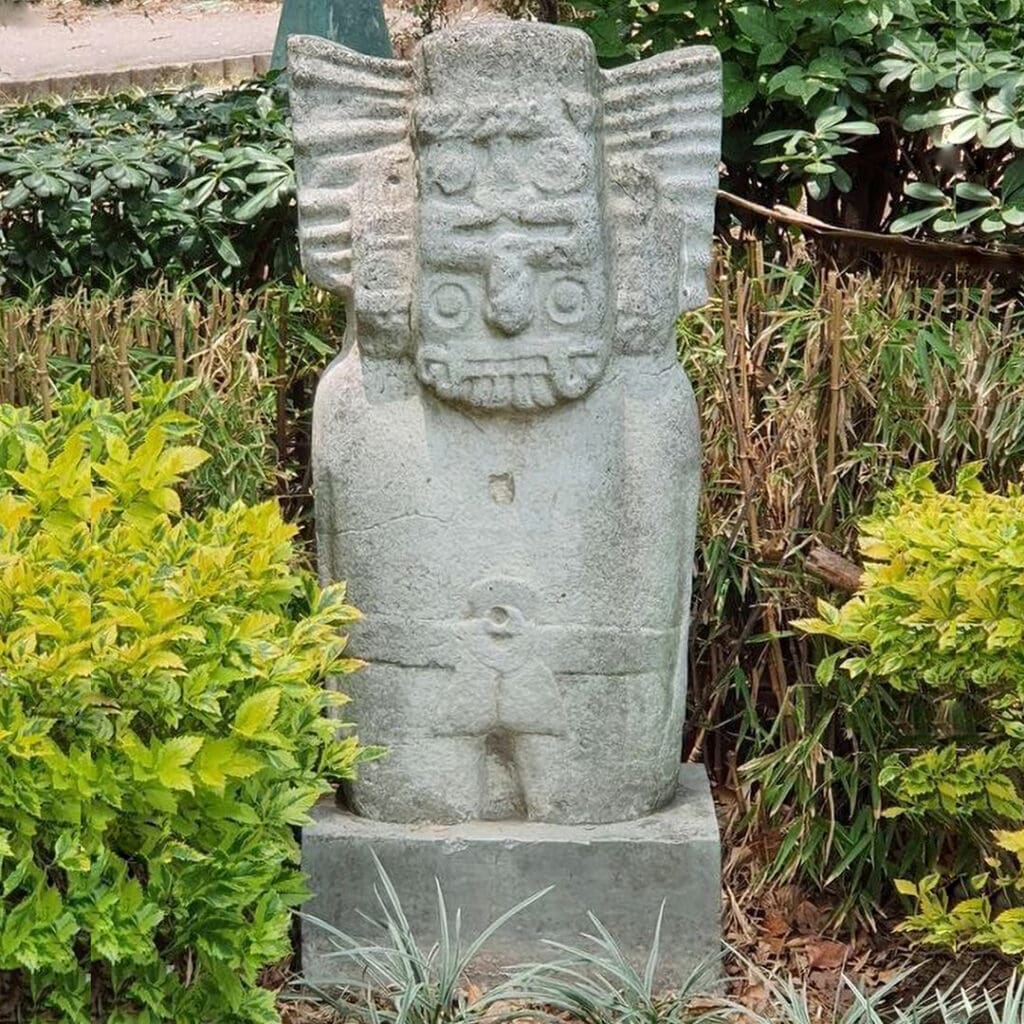 Tláloc en el Castillo de Teayo, Veracruz