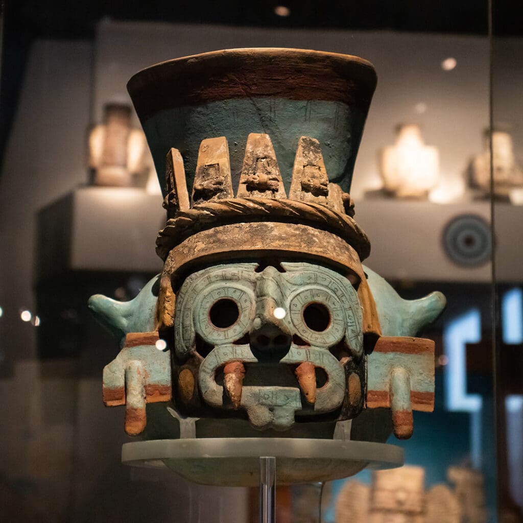 Tláloc en el Museo del Templo Mayor de la CDMX