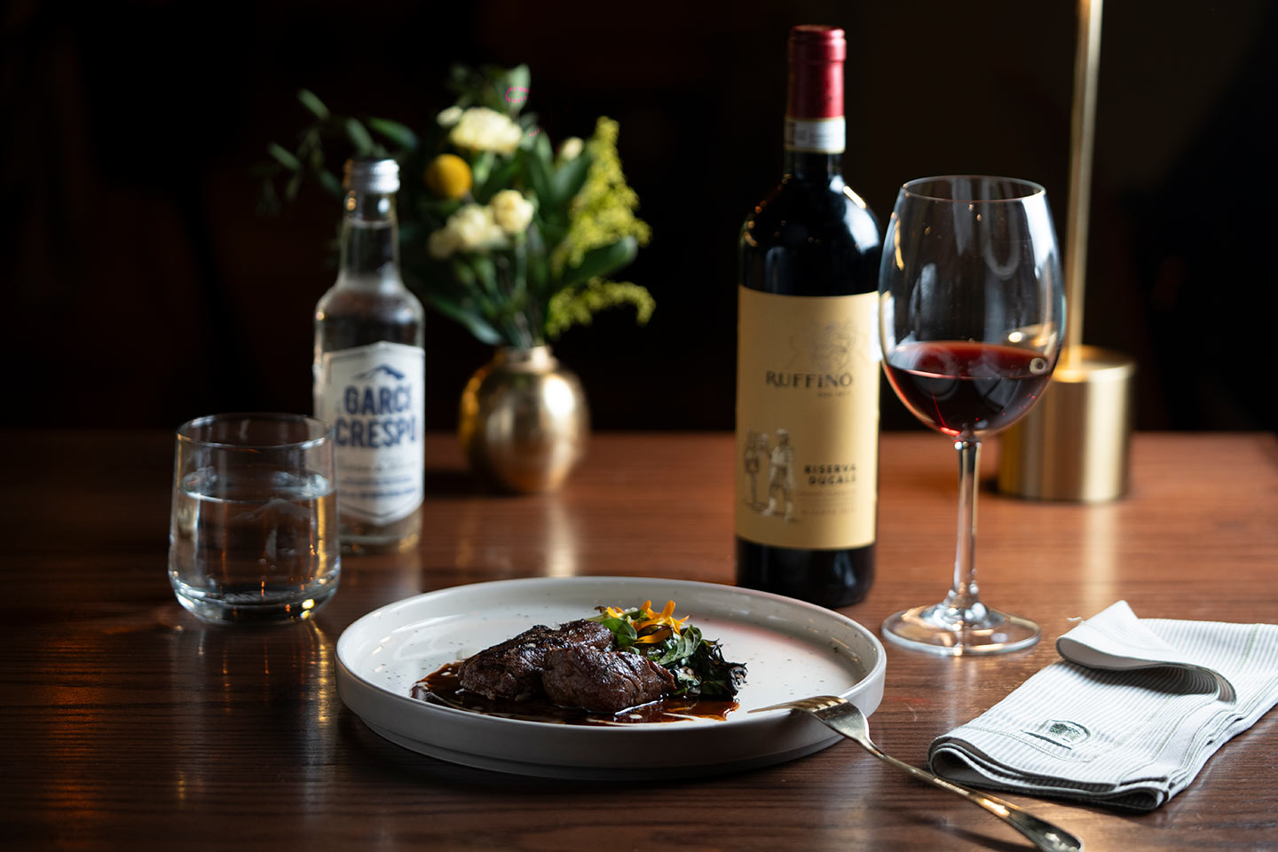 Cena Histórica de Cleopatra en Fiamma