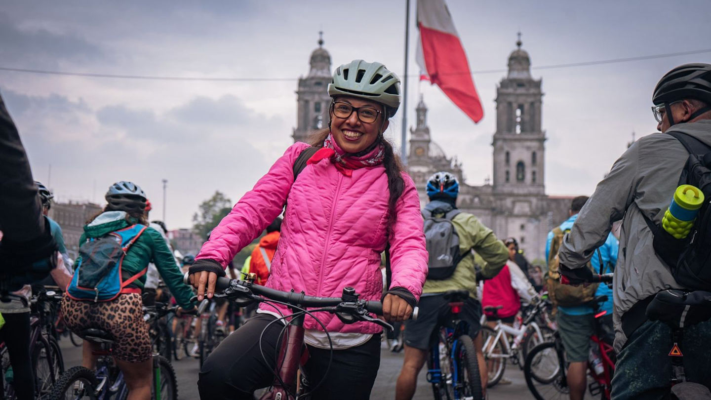 Ciclovía Gran Tenochtitlan en Tlalpan