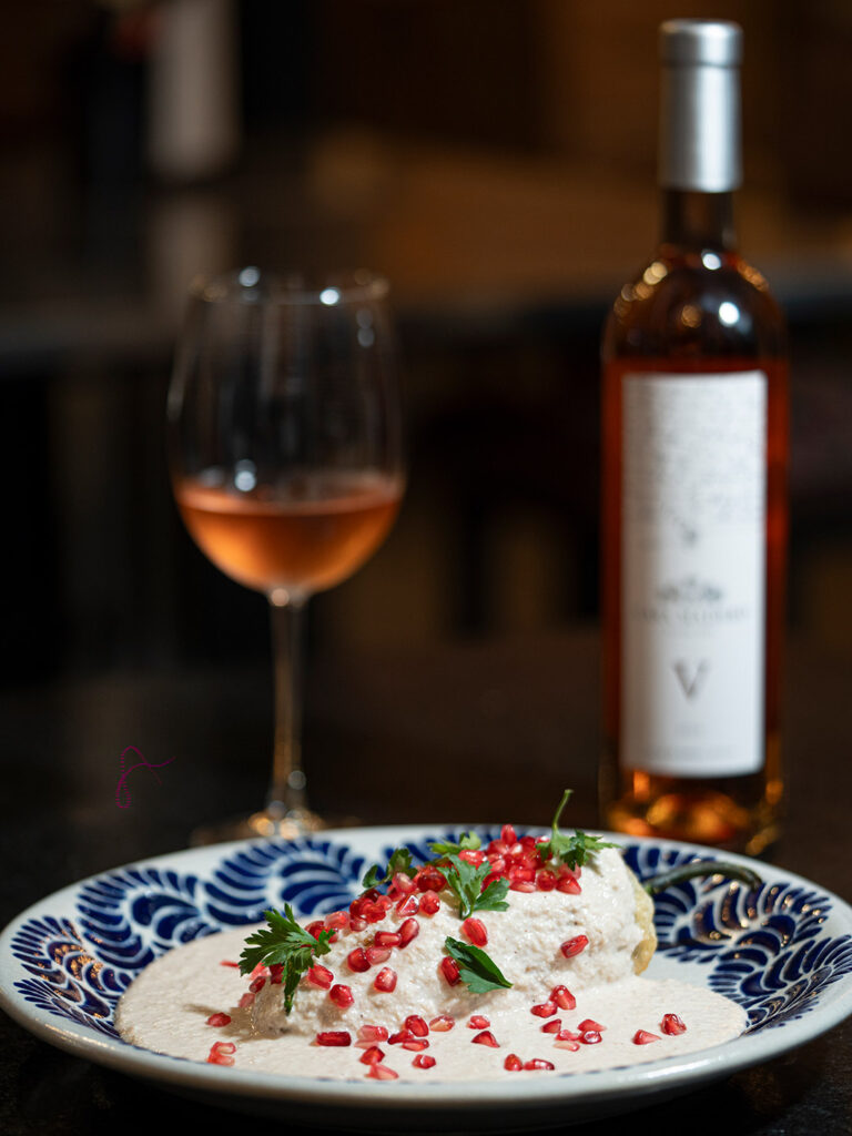 Hacer chiles en nogada con Liz Galicia