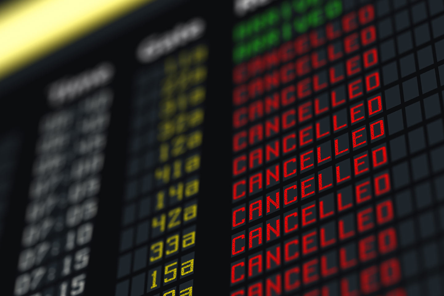Qué hacer si un vuelo es demorado o cancelado