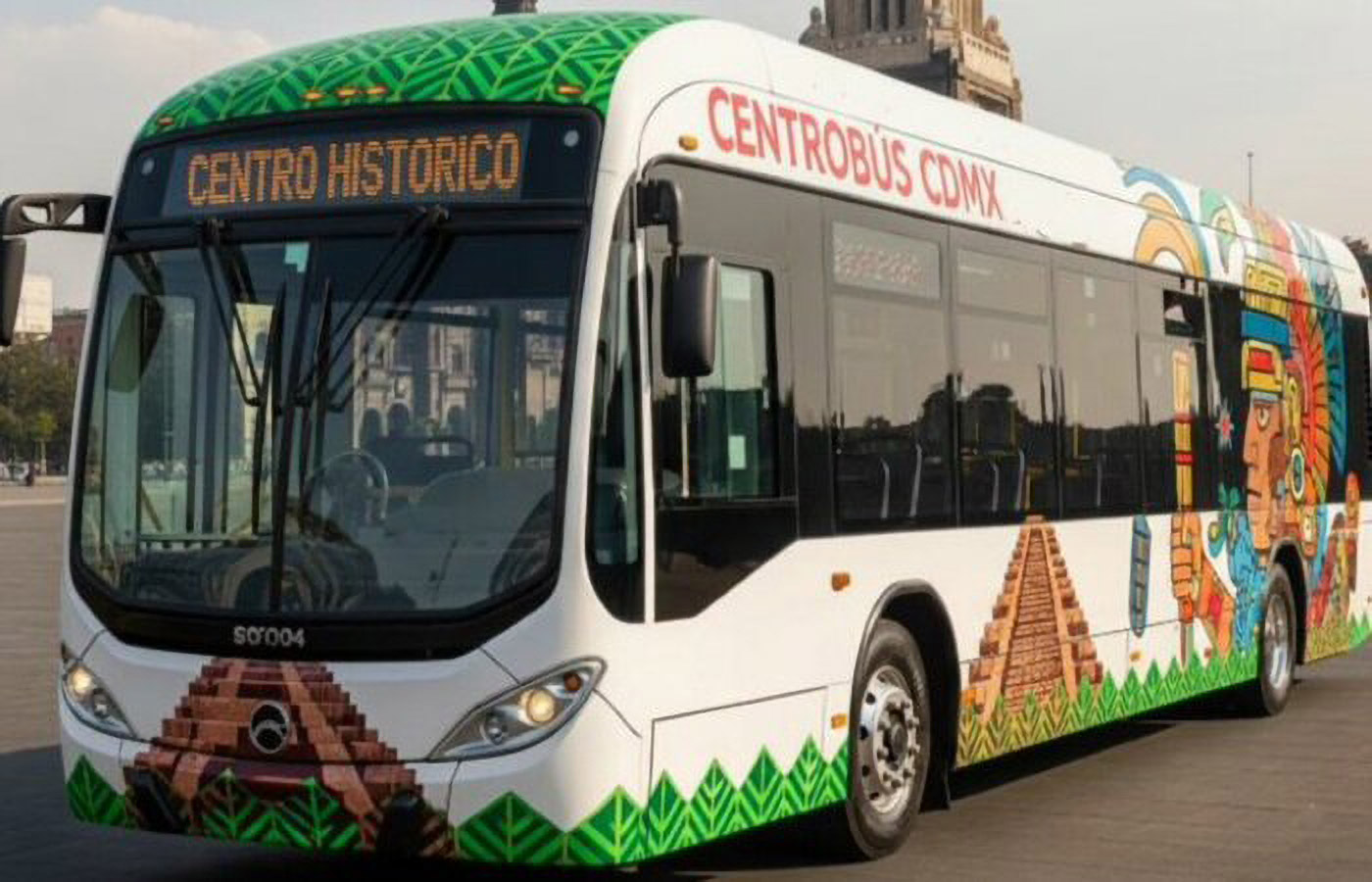 Centrobús, nuevo sistema de transporte eléctrico