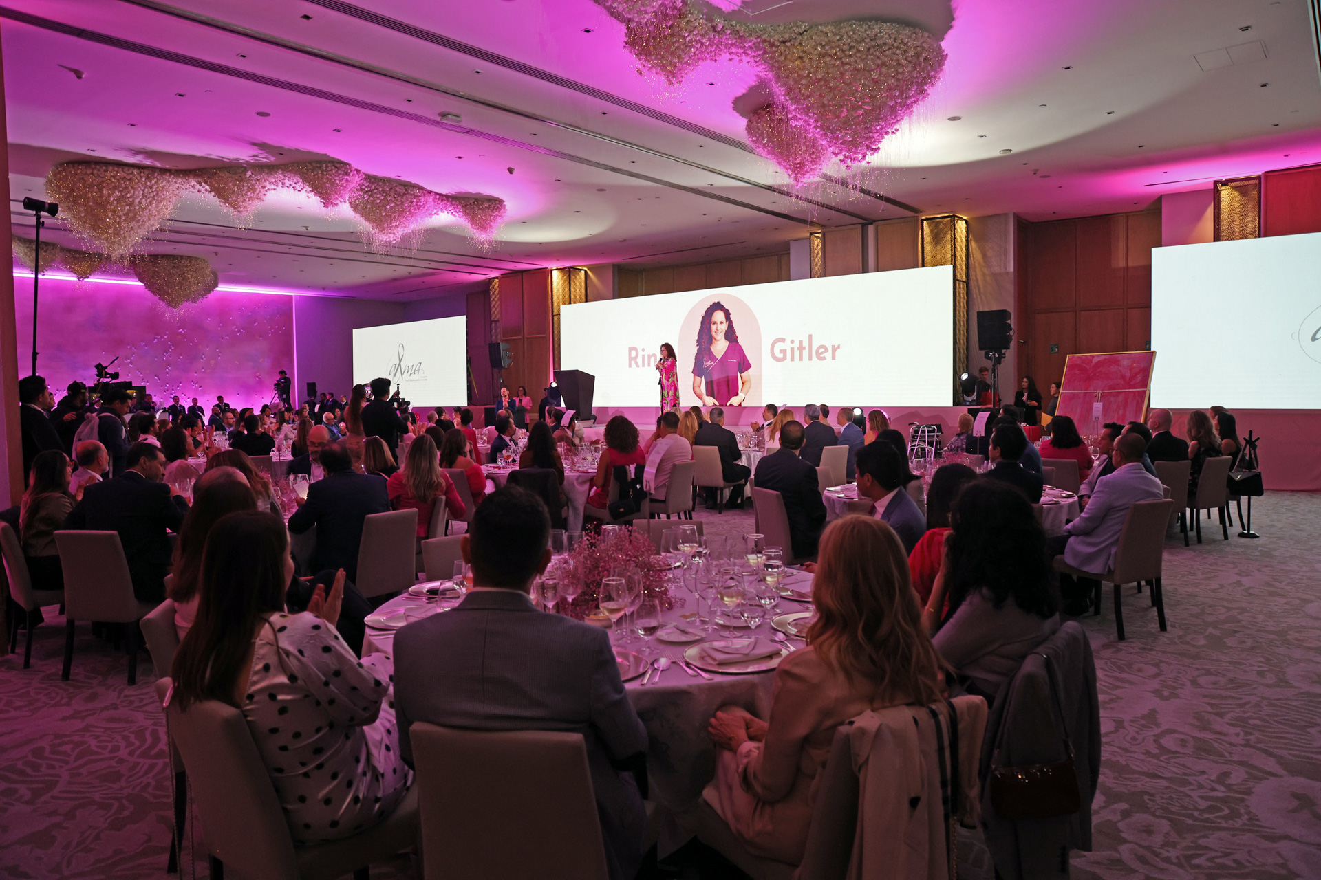 Rina Gitler en Dinner in Pink 2025