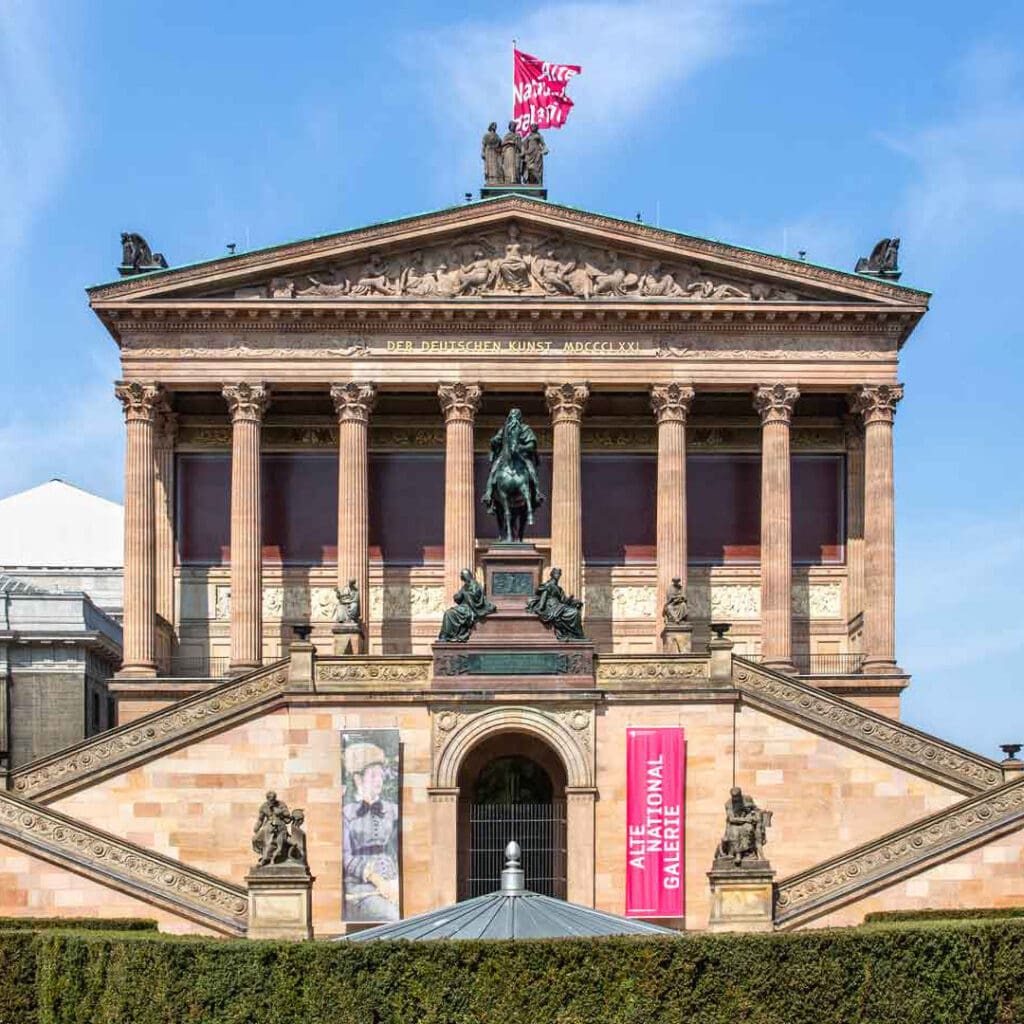 Antigua Galería Nacional, uno de los museos de Berlín