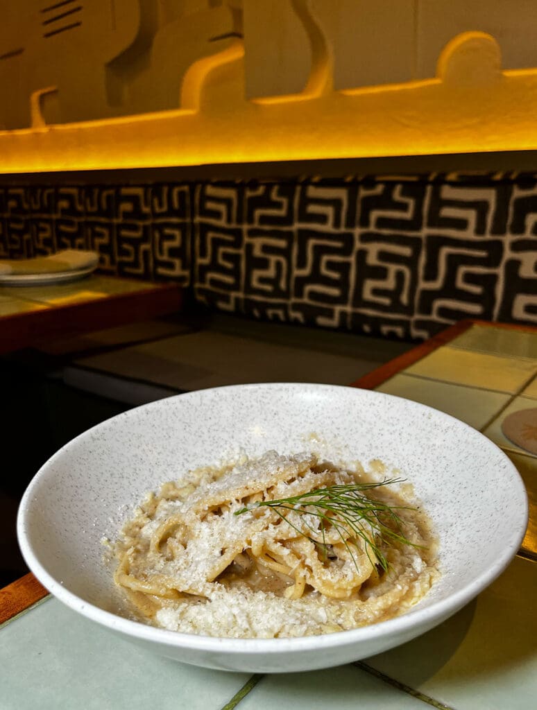 Osteria-Mattea-3 Bucatini Cacio e Pepe