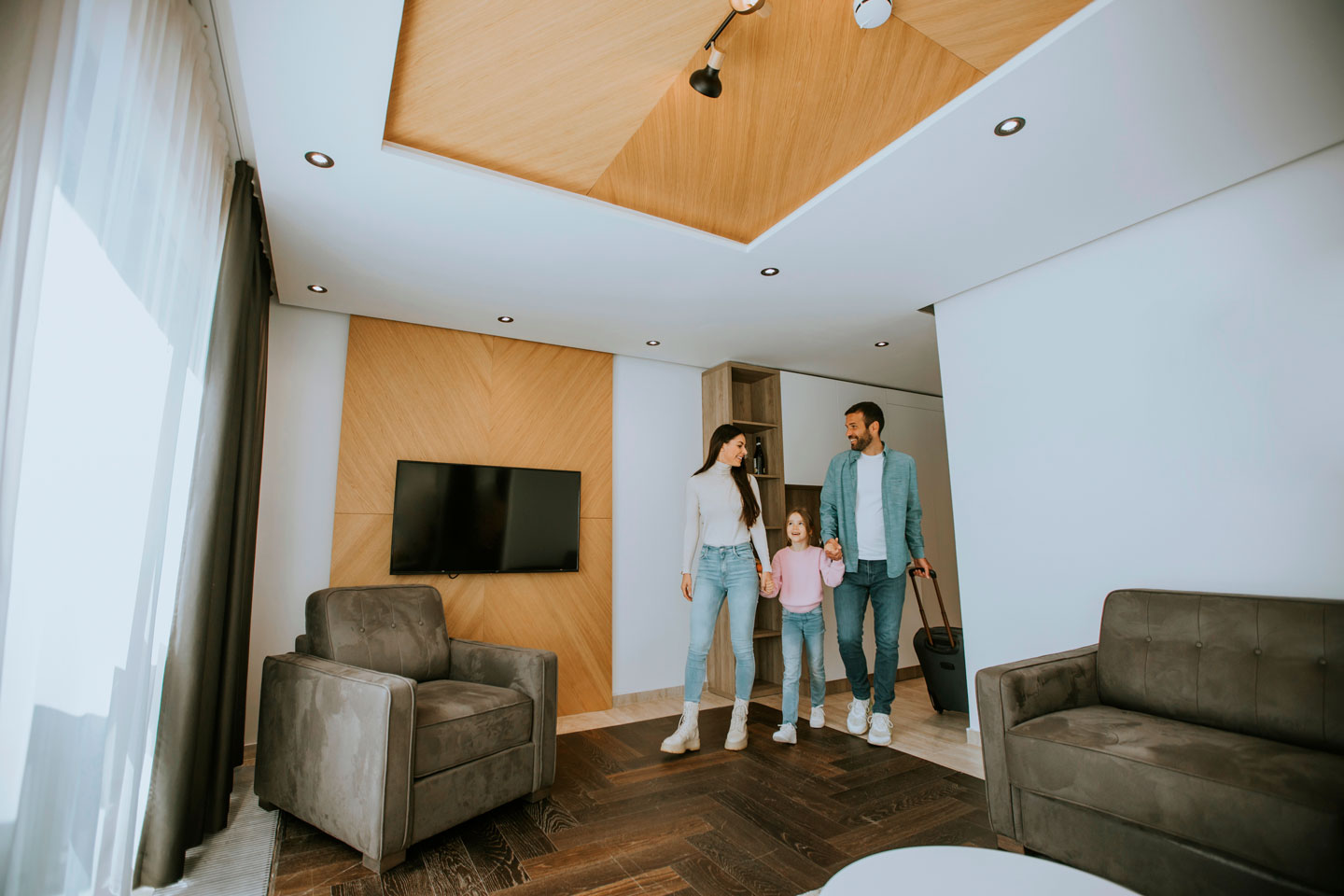 Prueba de parentesco en hoteles