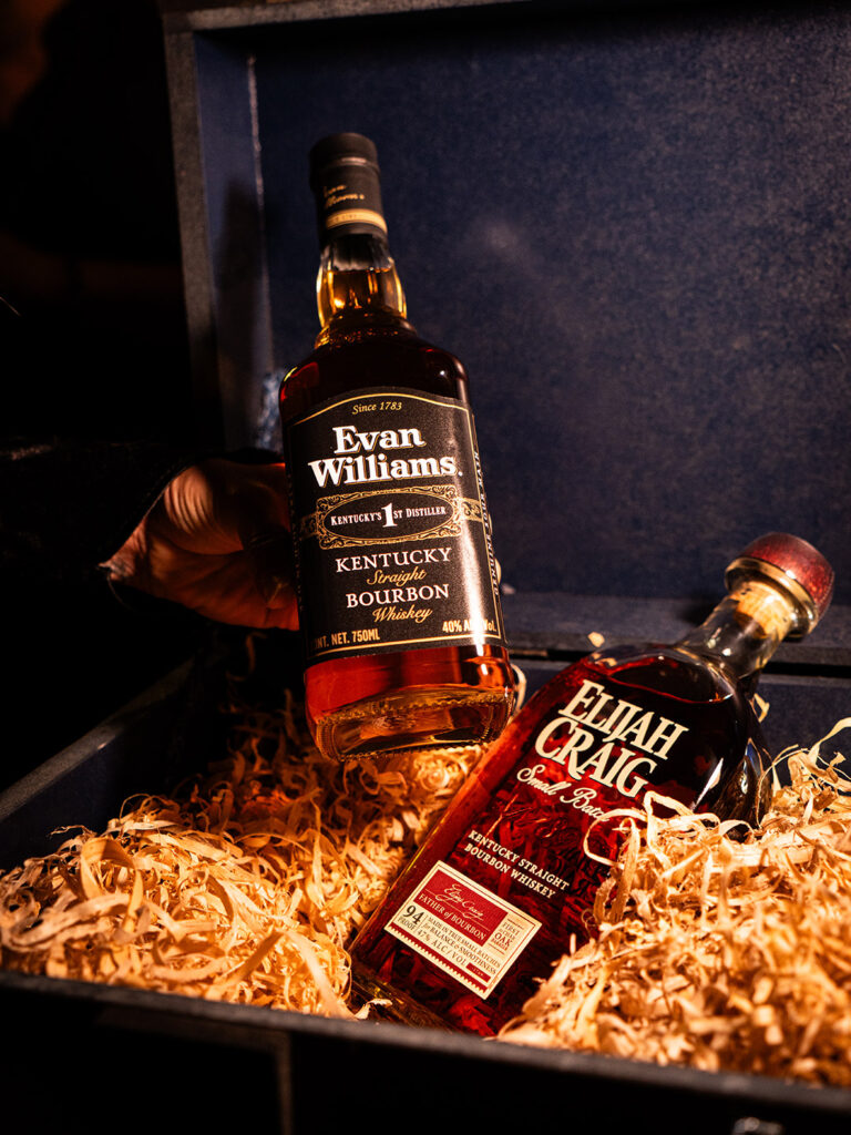 Bourbon premium Evan Williams