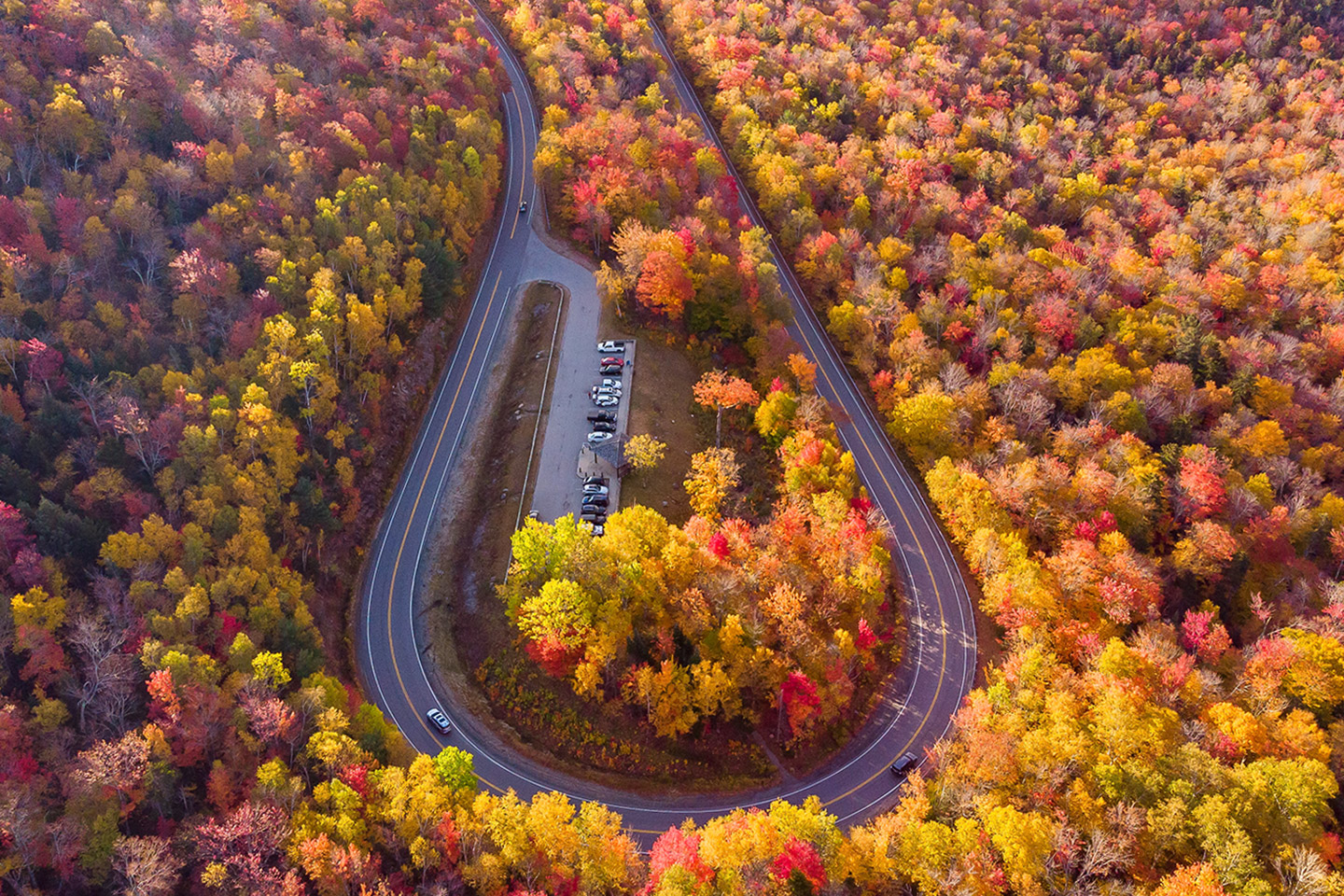 La Kancamagus Highway es el road trip otoñal por excelencia en el noreste de Estados Unidos.