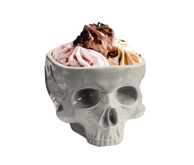 Cuencos en forma de calavera