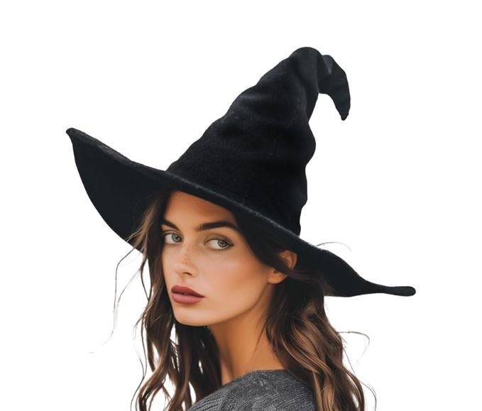 Gagift World Sombrero de Bruja de 18 pulgadas