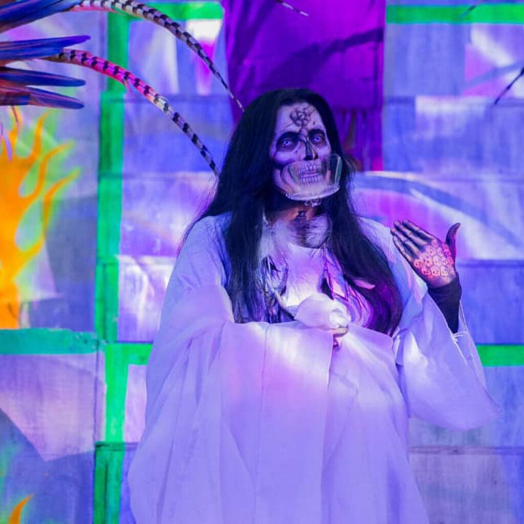 La Llorona en Xochimilco.