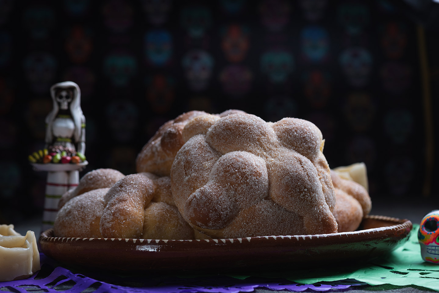 El pan de muerto no es igual en todo el país.