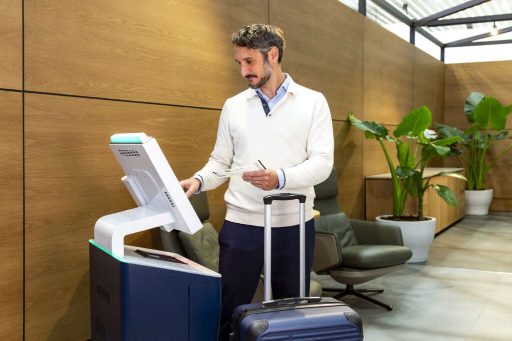 Nueva área de check-in de Aeroméxico