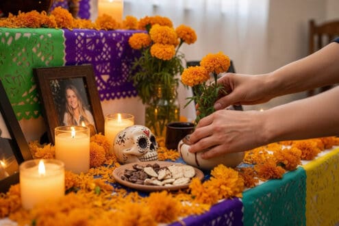 Crea en casa un altar de Día de Muertos con significado