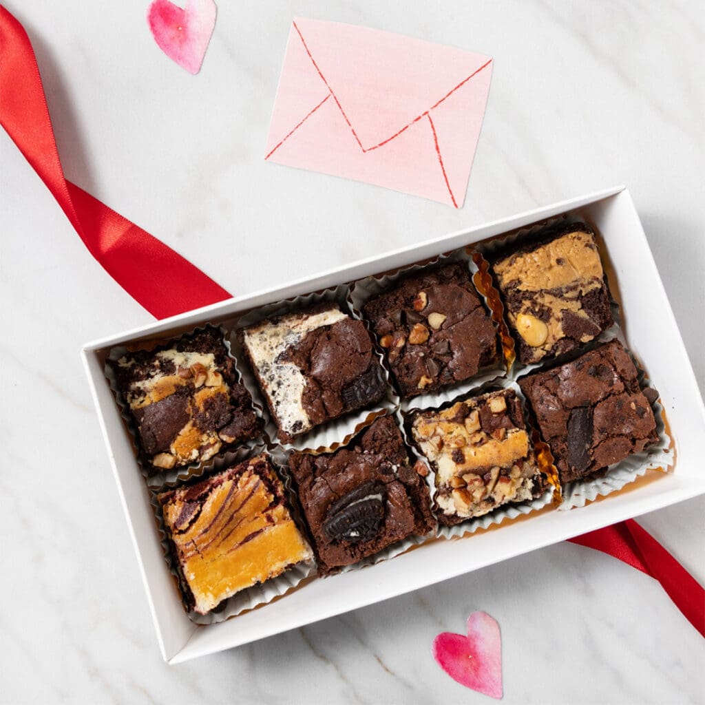 Esta pastelería tiene una de las selecciones más irresistibles de brownies en CDMX.