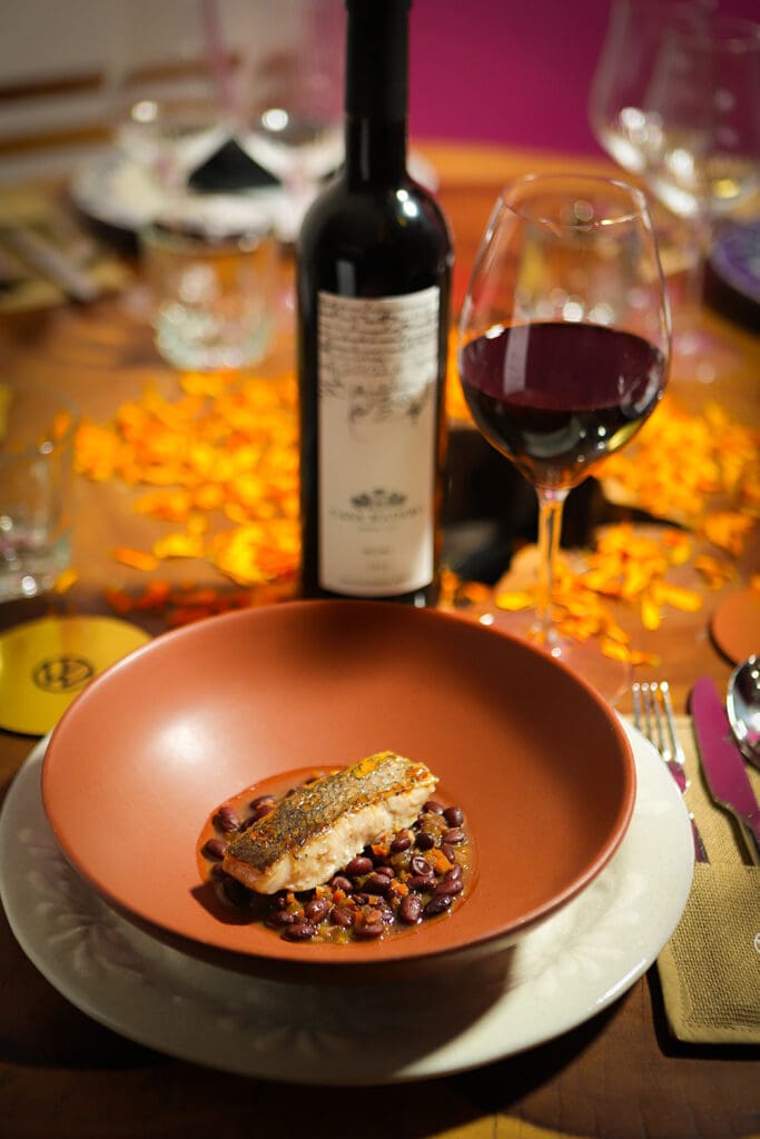 Cempasúchil, cena del Día de Muertos en Puebla