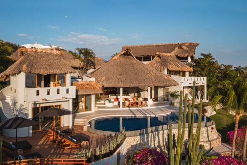 La Gema Escondida: lujo artesanal convertido en villa en Puerto Escondido