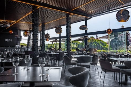 Hook Black: el restaurante con terraza imperdible en el centro de Puebla