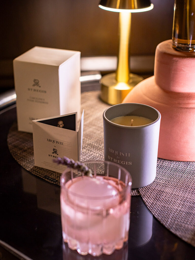 : Un menú inspirado en Caroline’s Four Hundred, la fragancia insignia de St. Regis Mexico City